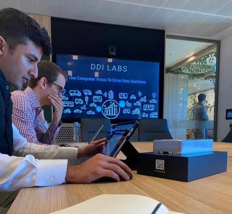 DDI Labs team collaborating